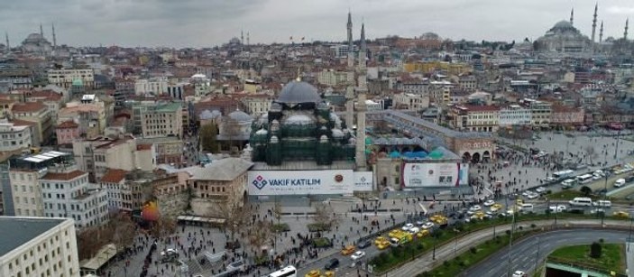 Yeni Camii restorasyonunun yüzde 50’si tamamlandı
