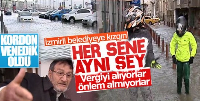 Kocaoğlu İzmir'deki su taşkınlarıyla ilgili konuştu