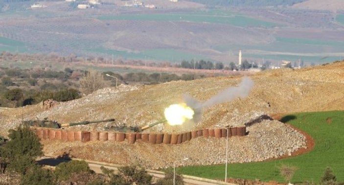 TSK Afrin'i bombalıyor