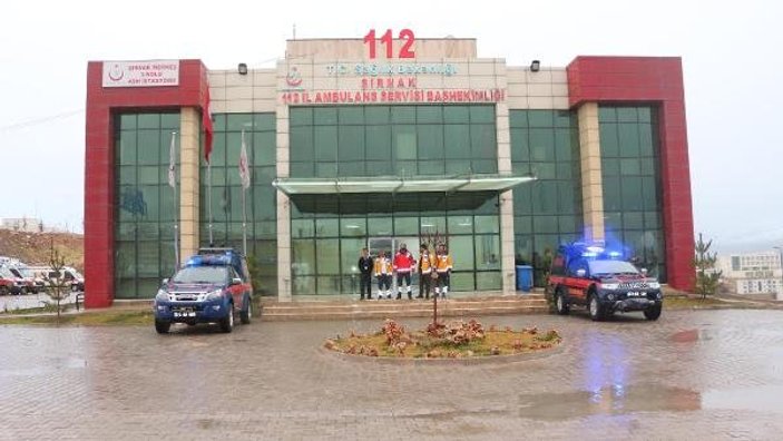 Şırnak'ta tam donanımlı paletli ambulanslar kışa hazır
