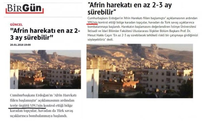 Birgün gazetesi YPG'ye terörist demekten çekiniyor