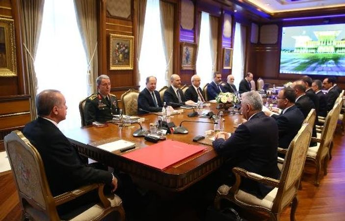 d Beştepe'de, Güvenlik Değerlendirme Toplantısı