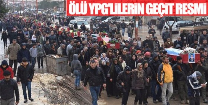 YPG'liler cenazelerini kaldırmaya devam ediyor