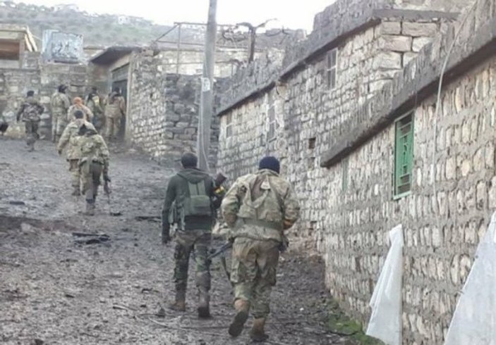 Ali Bekki köyü teröristlerden temizlendi