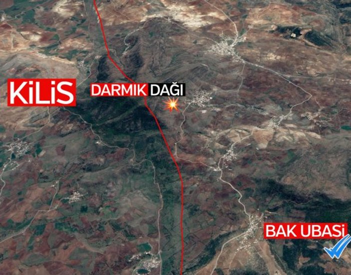Afrin'de Bak Ubasi köyü YPG'den temizlendi
