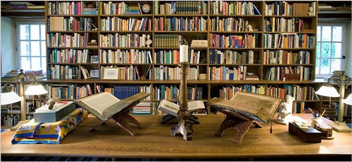 Ünlü yazarların kütüphaneleri