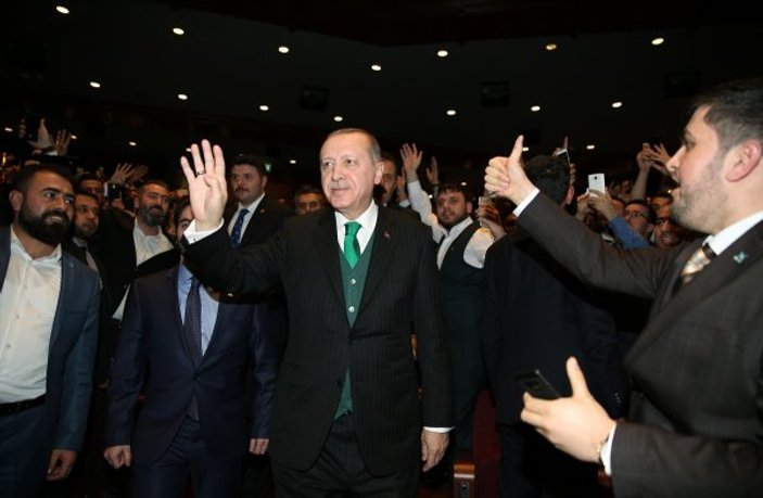 Cumhurbaşkanı Erdoğan TÜGVA Gençlik Buluşması'nda