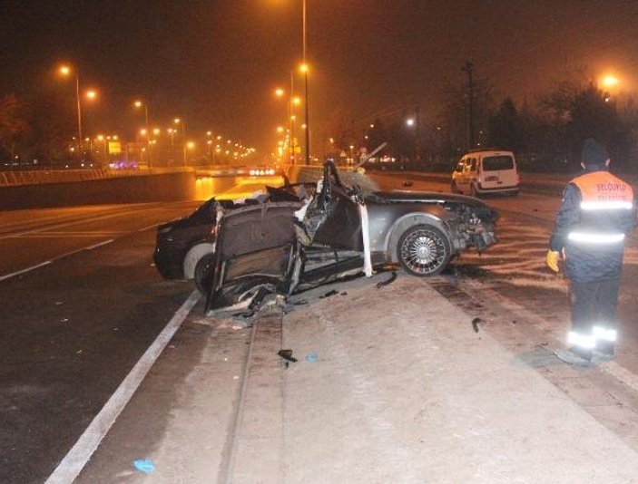 Konya'da kaza: 2 ölü, 1 yaralı