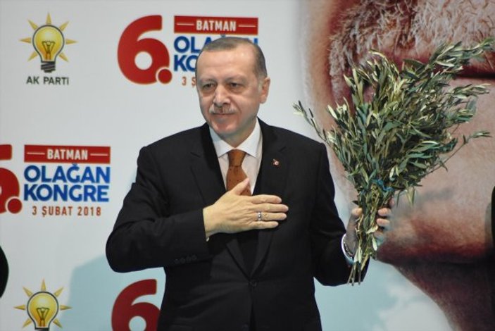 Cumhurbaşkanı Erdoğan, Batman'da konuştu