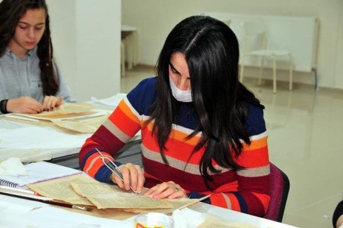 Tokat'ta 'kitap restorasyonu' kursu düzenlendi