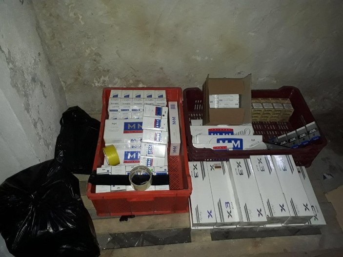 Kayseri’de bin 420 paket kaçak sigara ele geçirildi