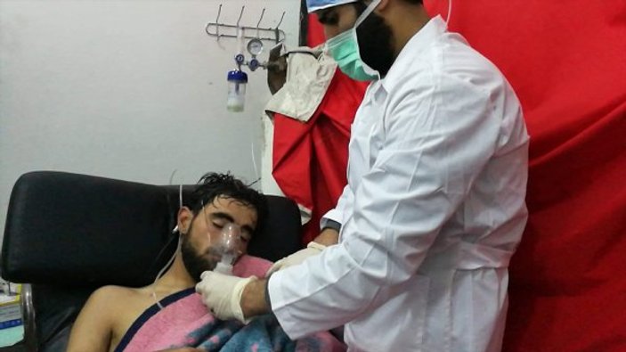 İdlib'de sivillere klor gazıyla saldırı