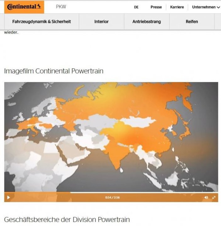 Continental, reklamında Türkiye'yi haritadan sildi