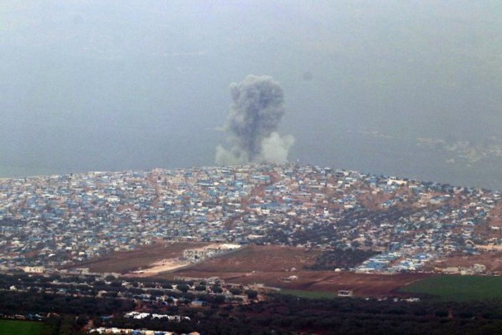 Afrin'deki terör hedefleri vuruluyor