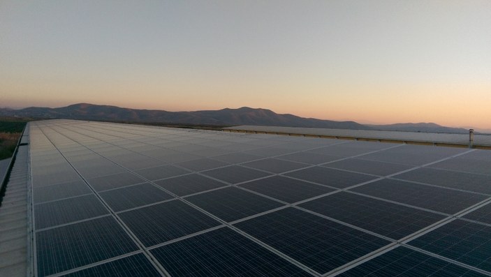 Mobil güneş enerji santrali üretildi