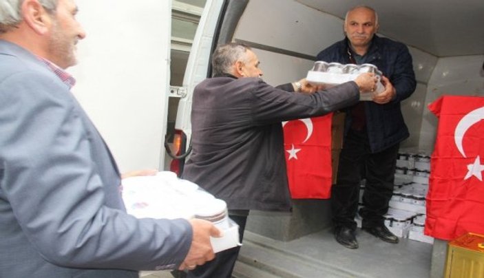Kocaeli’de bal üreticileri Türk askerine bal gönderdi