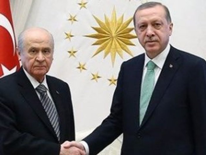 Erdoğan ve Bahçeli'nin görüşmesinin ardından ilk açıklama