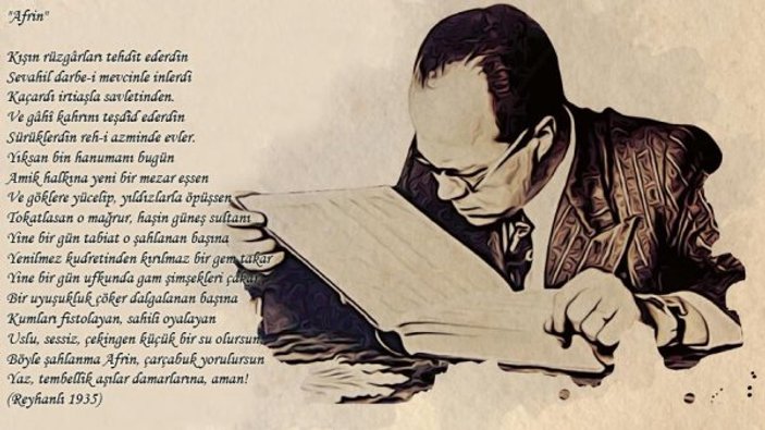 Cemil Meriç'in 83 yıl önce Afrin için yazdığı şiir