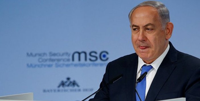 Almanya'da oklar Netanyahu'ya çevrildi