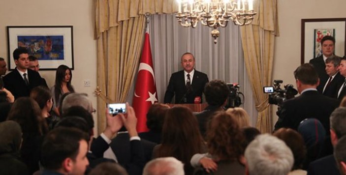 Çavuşoğlu'ndan Türkiye'yi eleştiren Ebu Gayt'a tepki