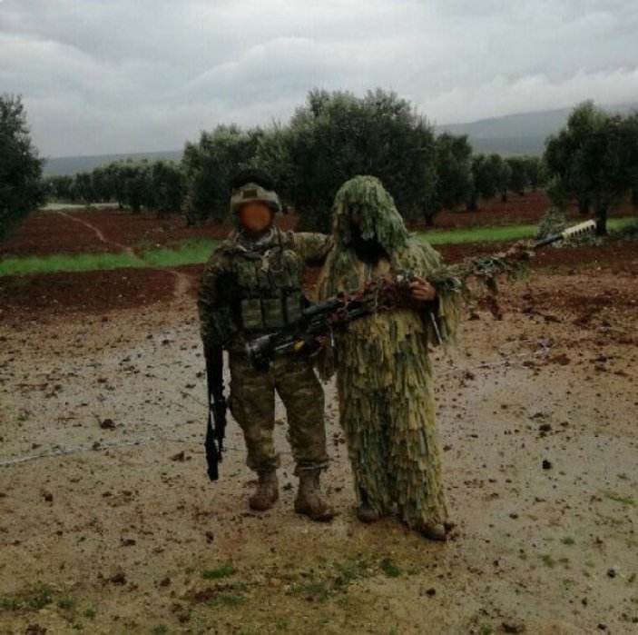 Afrin'de ABD'nin silahıyla YPG'li avlıyorlar