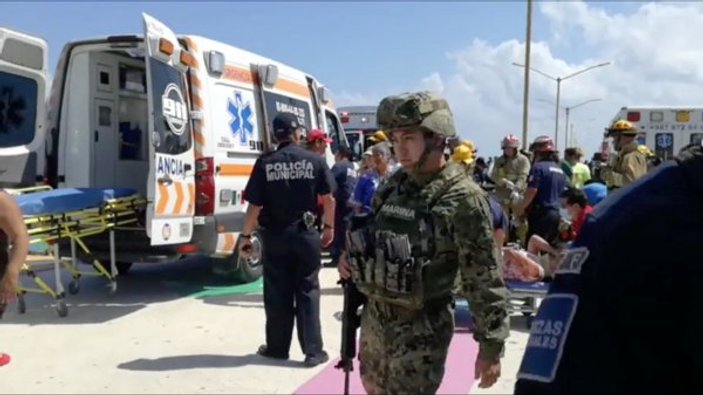 Meksika'da feribot patlaması: 25 yaralı