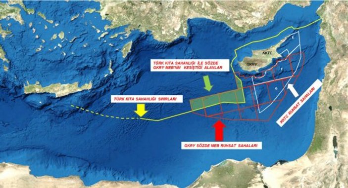 Kıbrıs açıklarındaki İtalyan sondaj gemisi çekildi