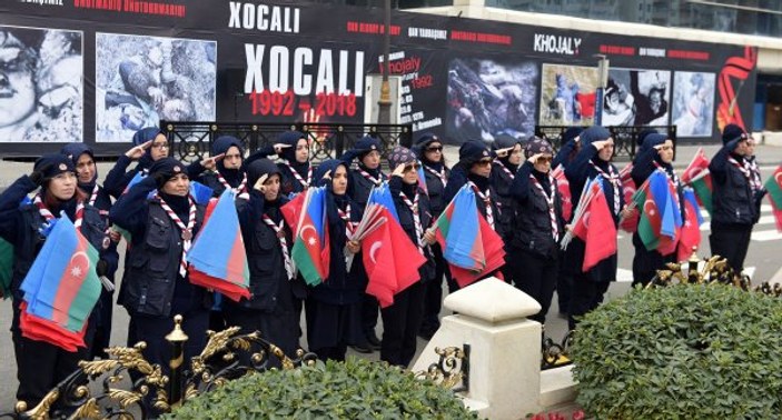 İBB izcileri Azerbaycan'da Hocalı şehitlerini andı