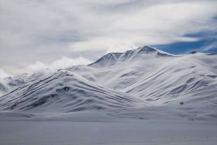 Van'dan muhteşem kar manzaraları