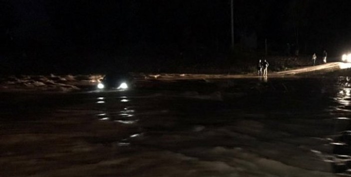 Muğla'da iki kişi sele kapılıp kayboldu