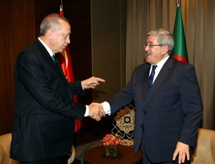 Cezayir'de gündem Recep Tayyip Erdoğan