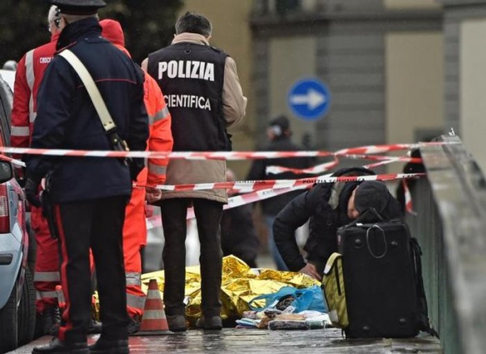 Floransa'da siyahi bir kişi öldürüldü