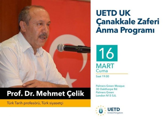 UETD'den Çanakkale Zaferi anma programı