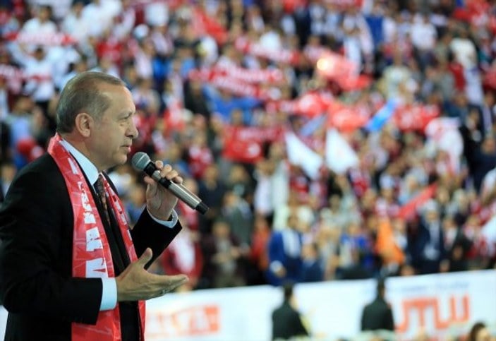 Cumhurbaşkanı, Antalya İl Kongresi'nde konuştu