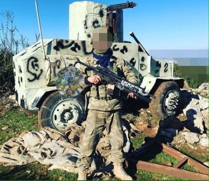 Terör örgütü YPG'nin zırhlı aracı ele geçirildi