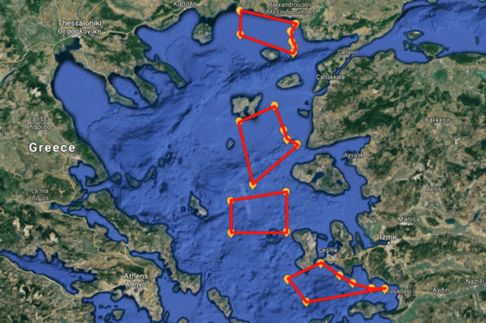 Yunanistan Ege Denizi'nde tatbikat yapacak