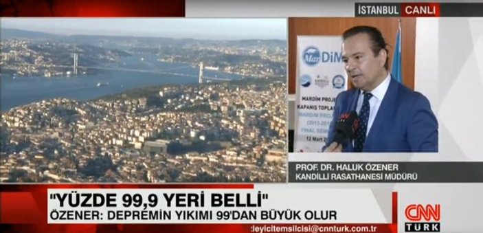 Kandilli'den İstanbulluları korkutan deprem uyarısı