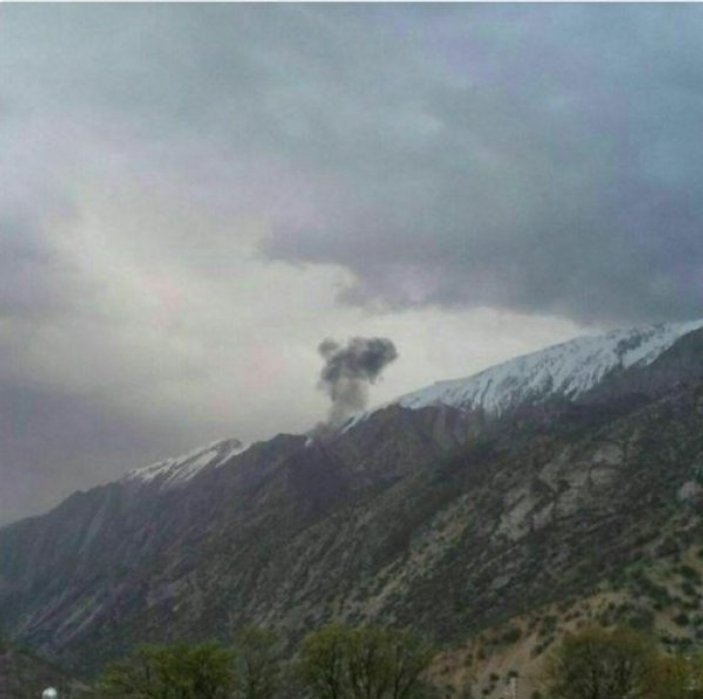 İran'da düşen jet uçağında teknik arıza şüphesi