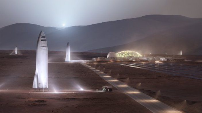 Musk Mars'a gitmek için tarih verdi