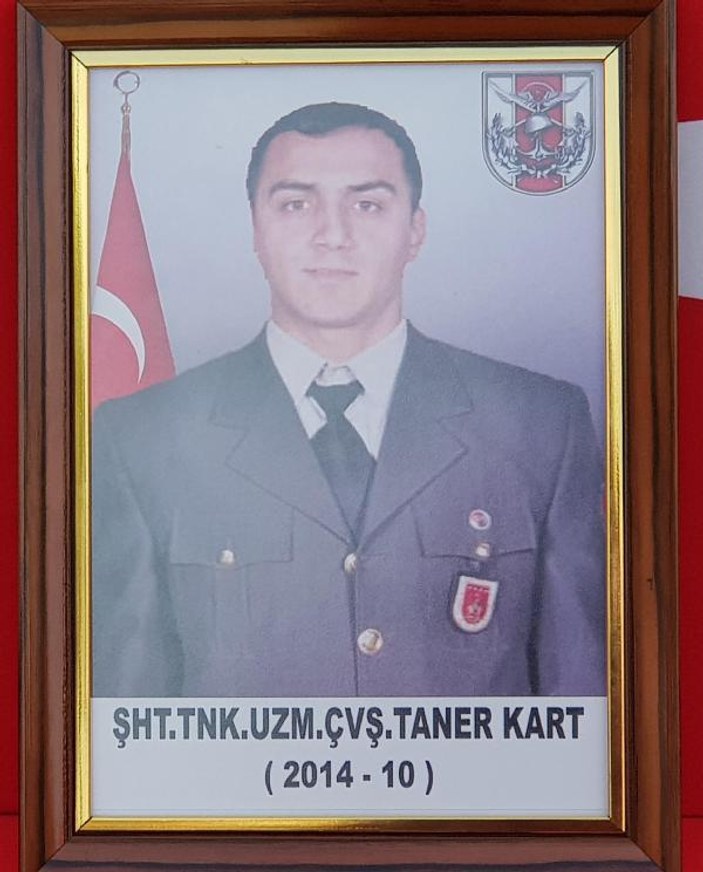 Afrin şehidi Uzman Çavuş Taner Kart, Ordu'da defnedildi
