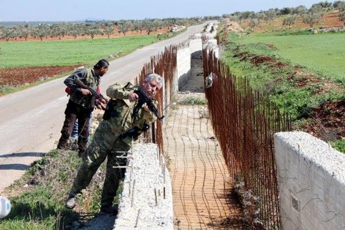 Afrin'de teröristler tünelleri yarım bırakıp kaçtı