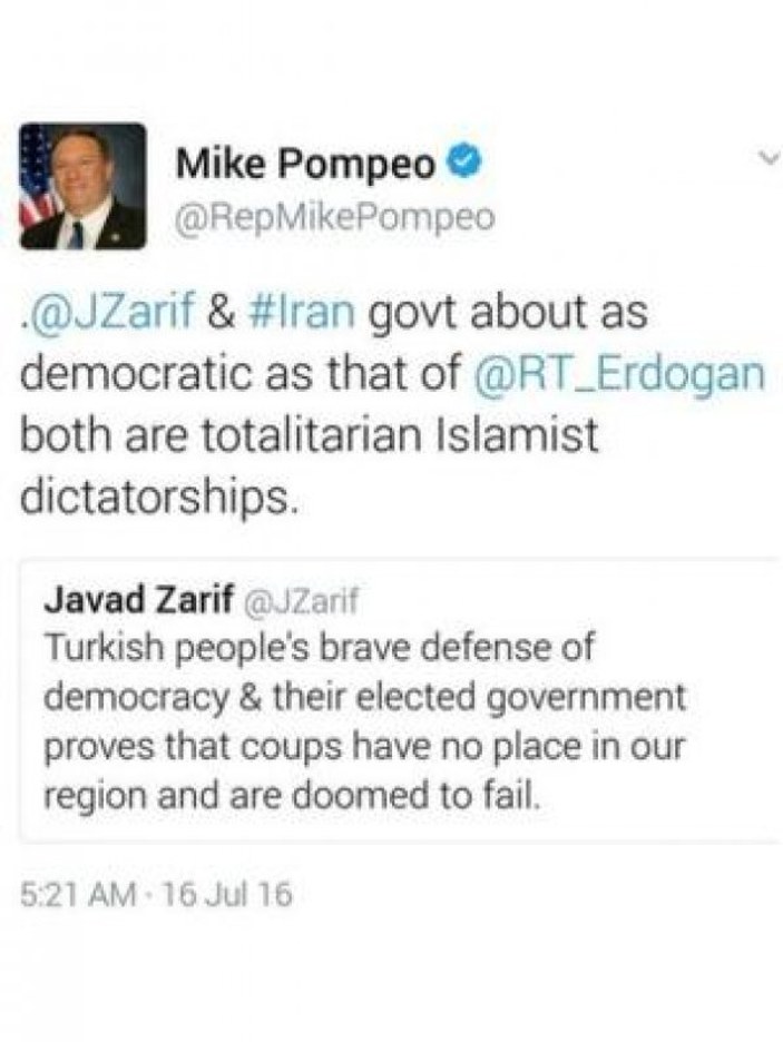 ABD'nin yeni Dışişleri Bakanı da Türkiye düşmanı
