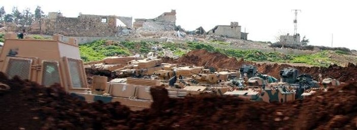 TSK Afrin'deki hakim tepelere konuşlandı