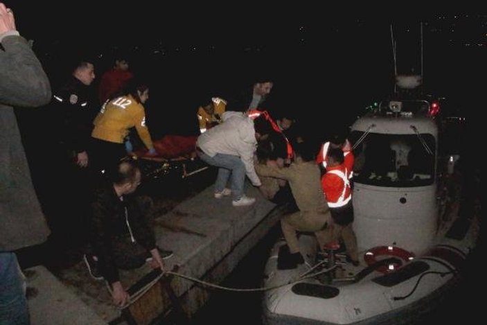 Sarıyer'de denize düşen kadın kurtarıldı