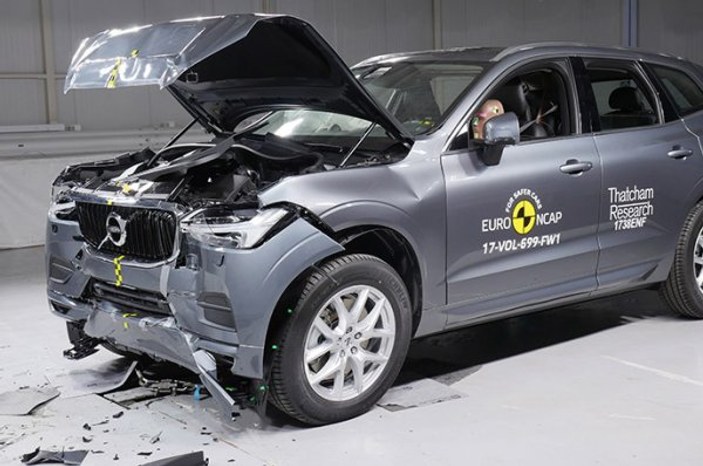En güvenli otomobil testlerine Volvo damgası