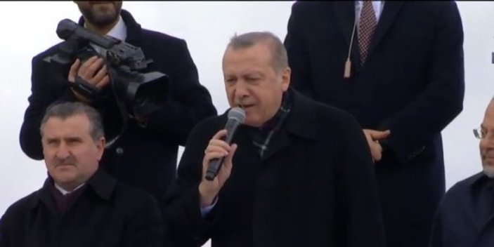 Cumhurbaşkanı Erdoğan: İnlerine girdik