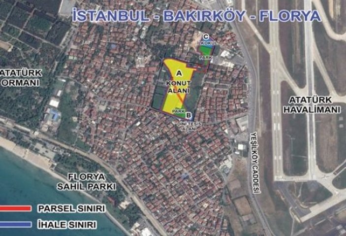 Galatasaray'ın Florya'daki arazisi 5 Nisan'da satışta