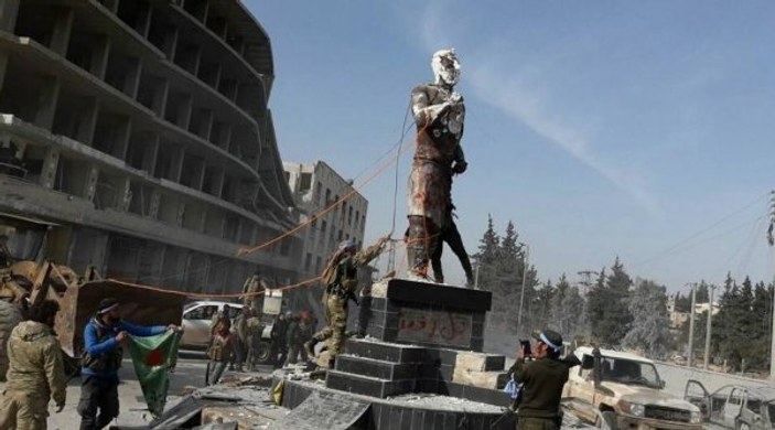Kawa heykelinin yıkılması Cumhuriyet'i rahatsız etti