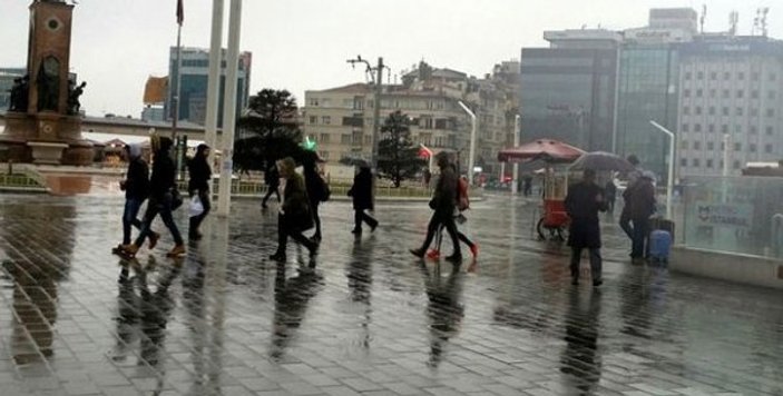 İstanbul'da Çarşamba gününe kadar güneş yok