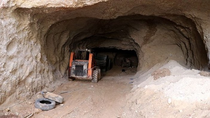 Afrin merkezdeki tüneller ortaya çıkarıldı